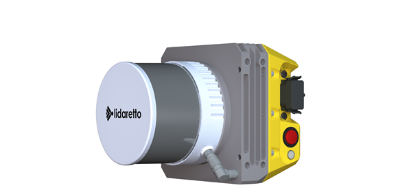 New model of Lidaretto with integrated Hesai XT32M2X